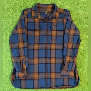 Pendleton 100% Virgin Wool Flannel Shirt